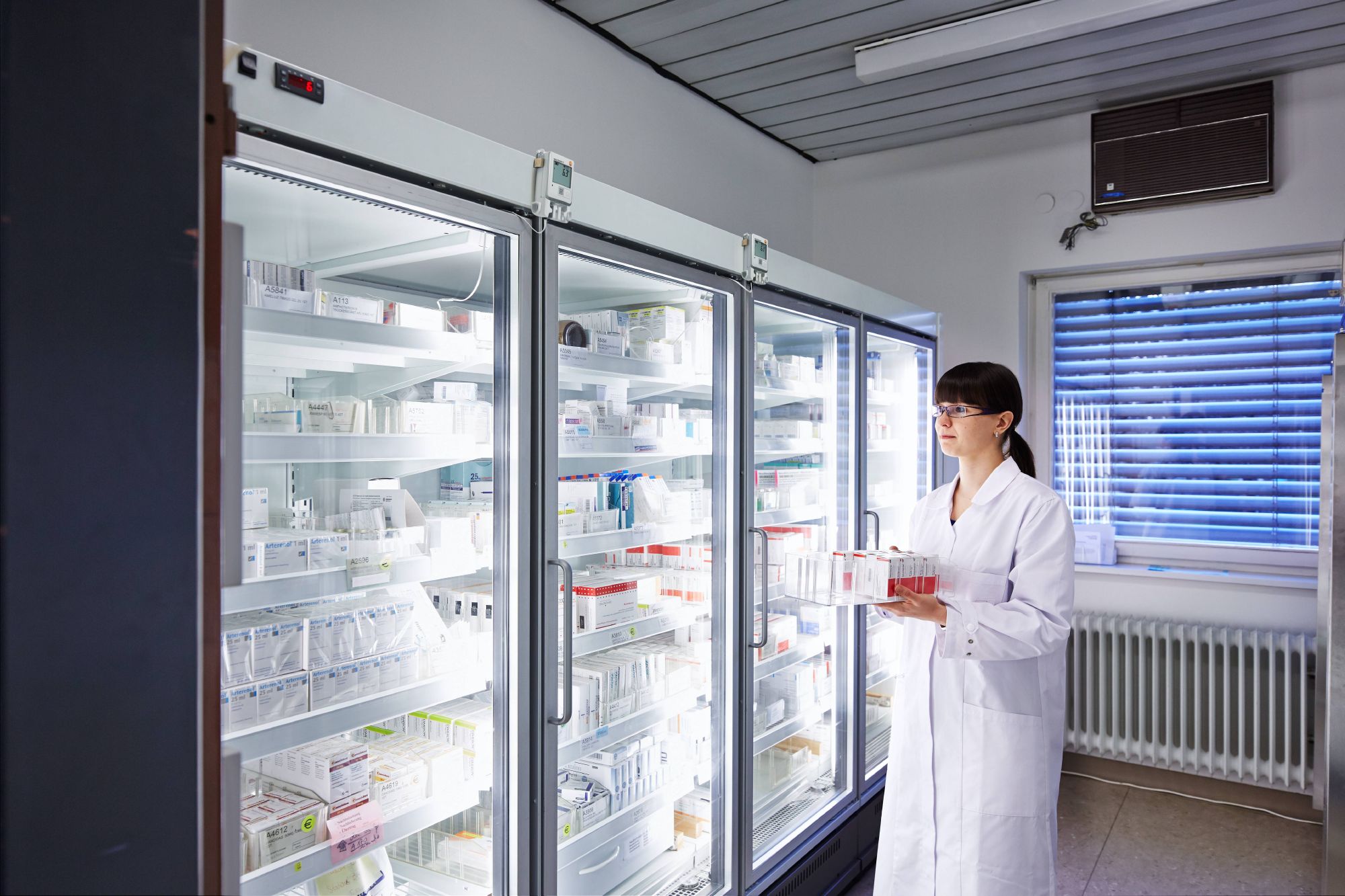Uni Mel Freezer management with Testo