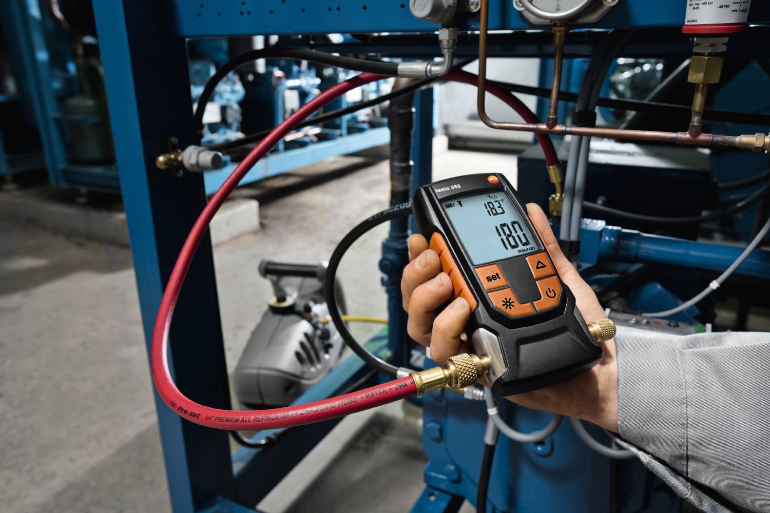 The testo 552 is one of key tools used to assist training in South Metropolitan.