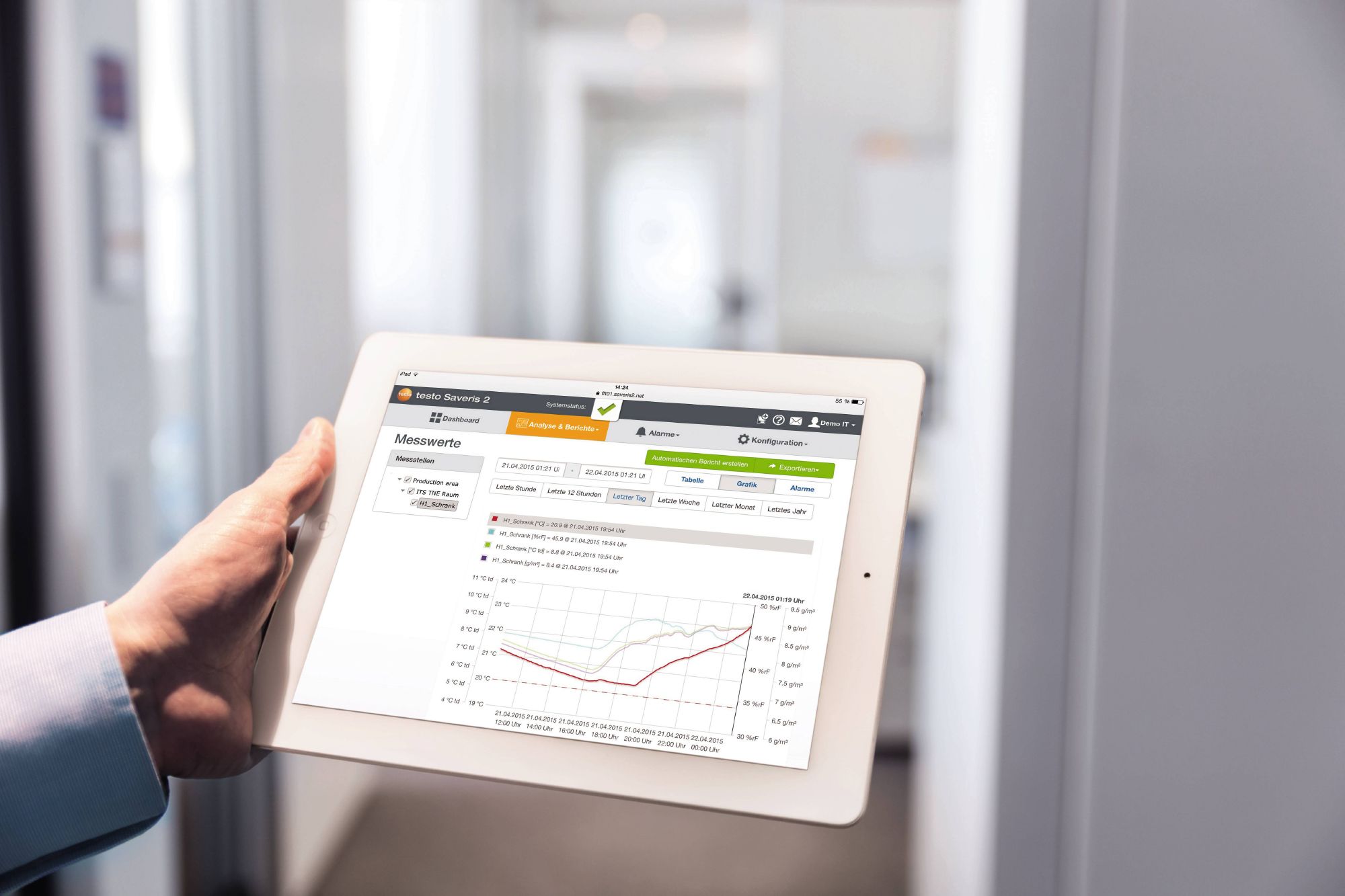 testo Saveris 2 application areas
