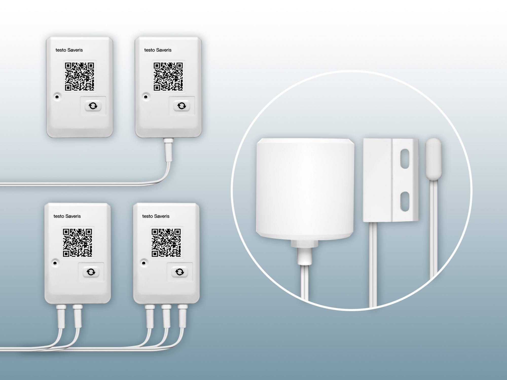 testo Saveris Retail Chain's data loggers