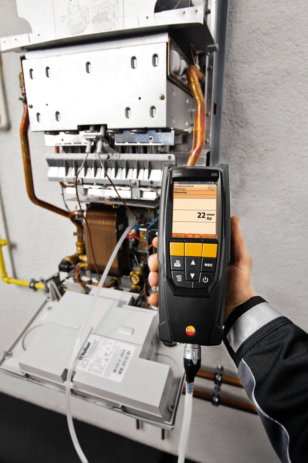 Find the right flue gas analyser from Testo Testo Ltd