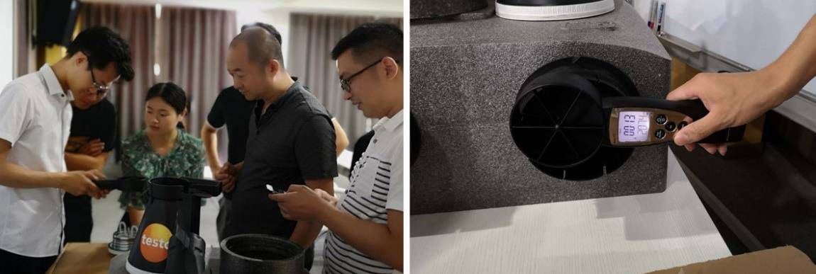 德图testo风量罩现场实测
