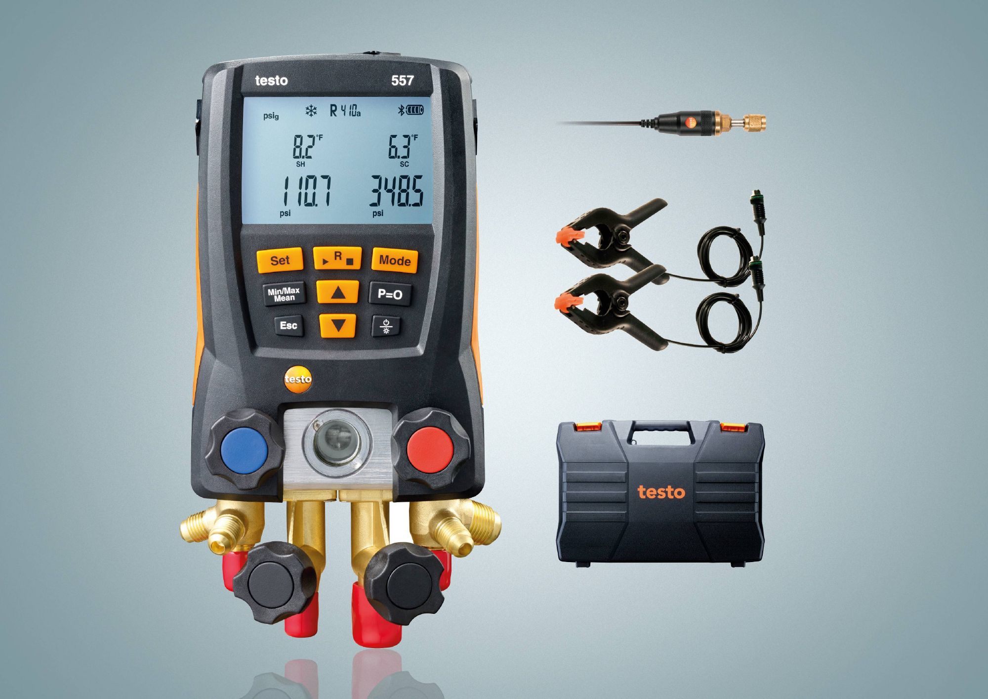 testo 557 智能专业级电子冷媒表