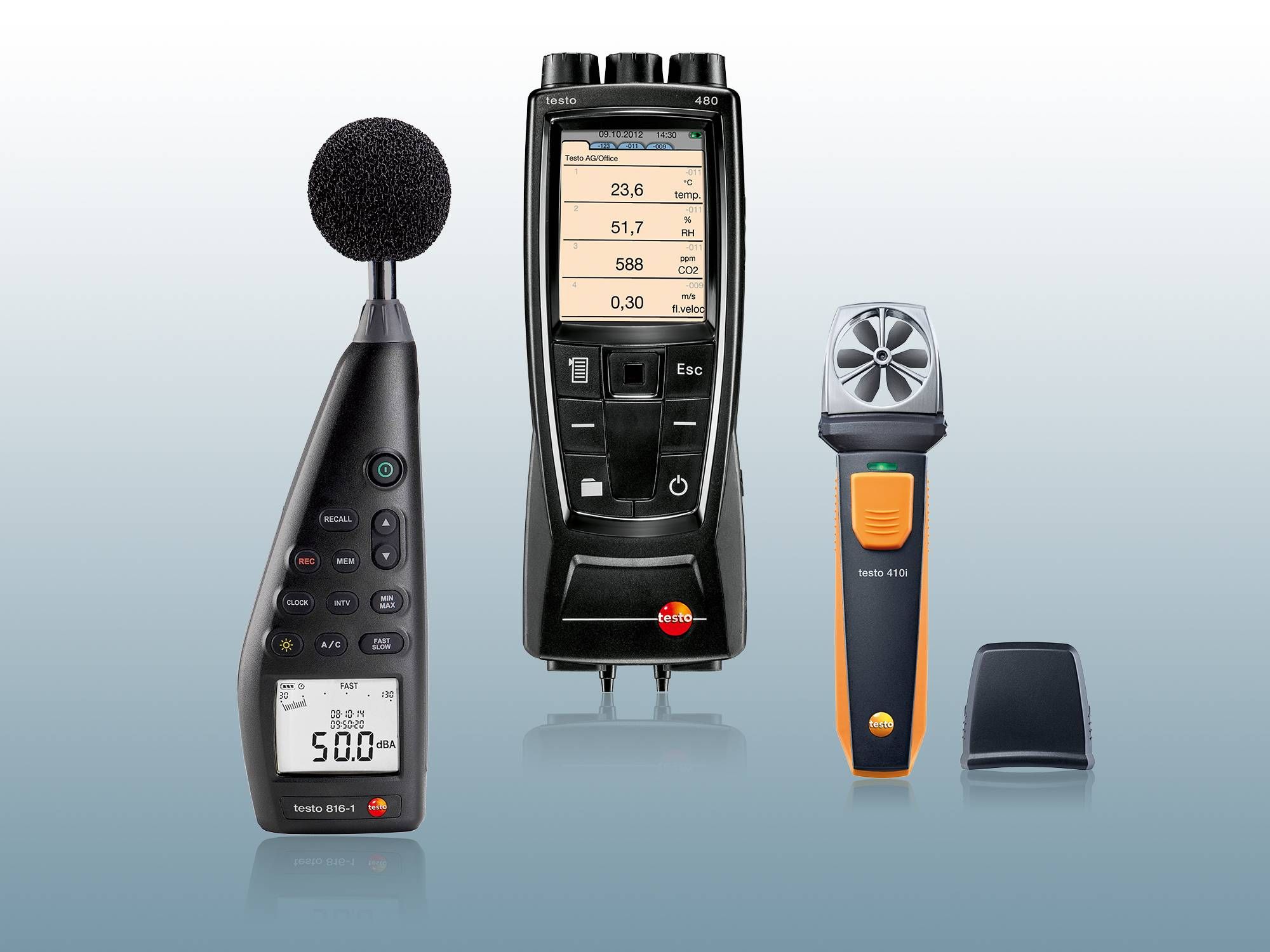 Luchtdebietmeters