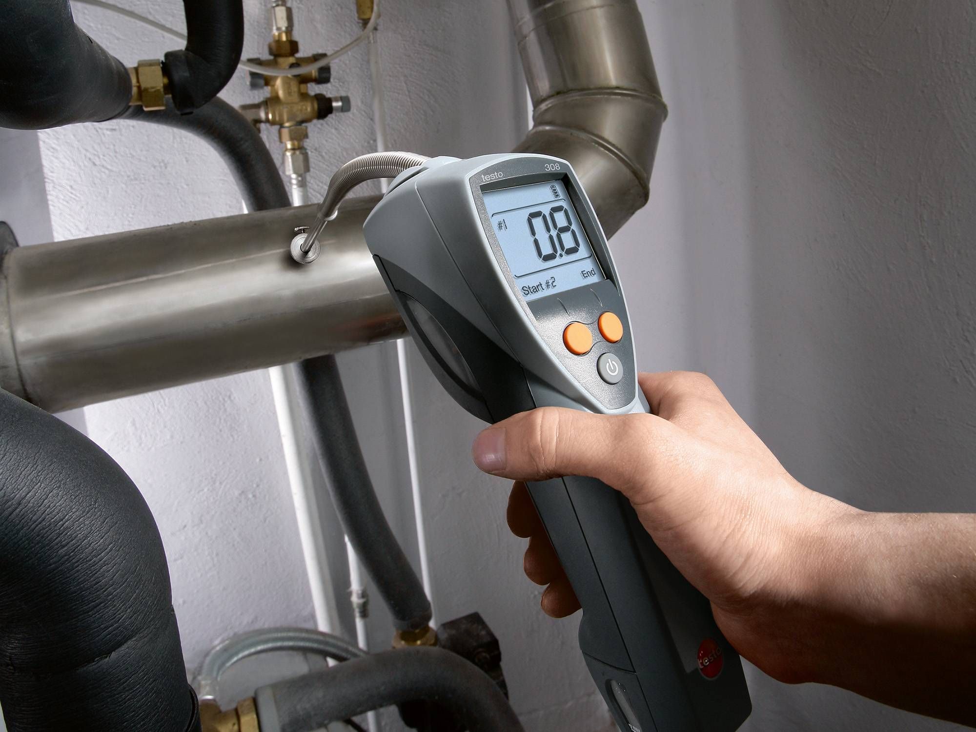 Medidor de opacidad testo 308