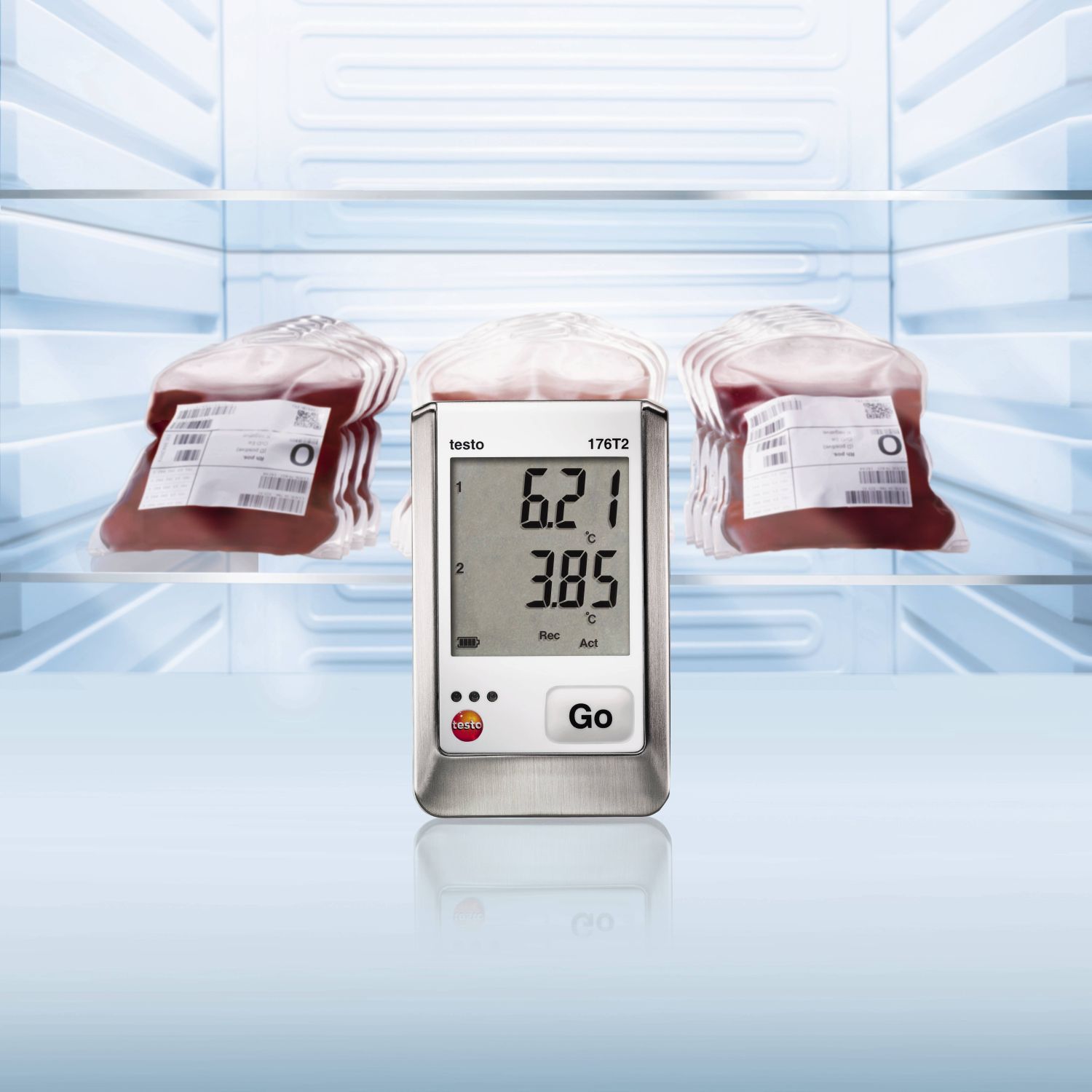 Data logger testo para medicion en neveras y estufas