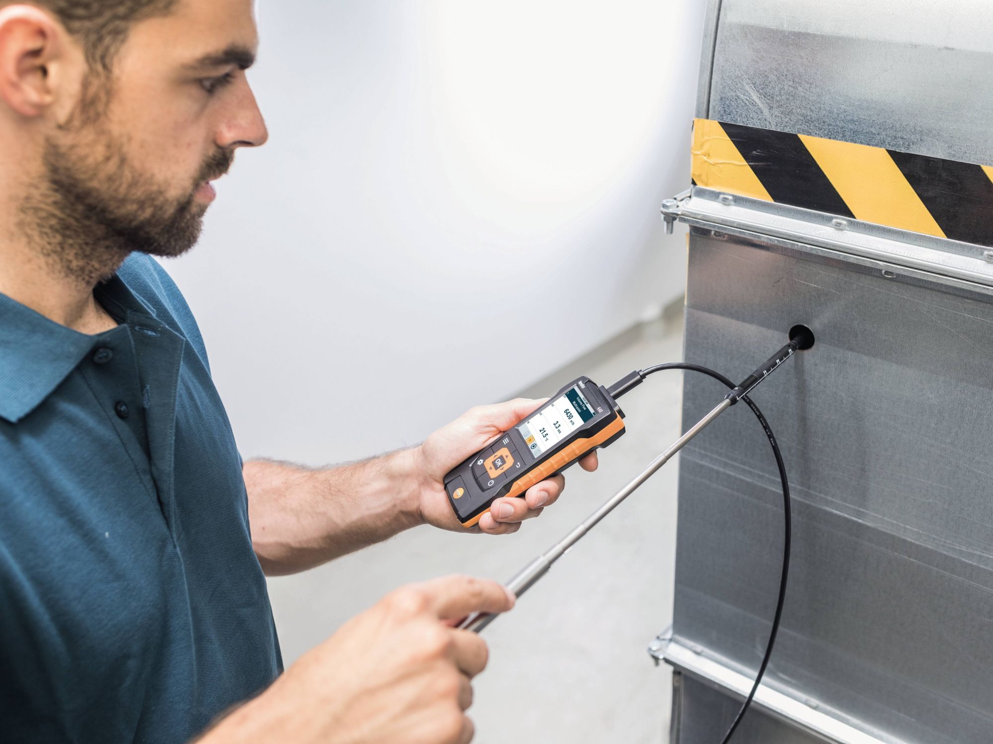 Medir en conductos de climatización