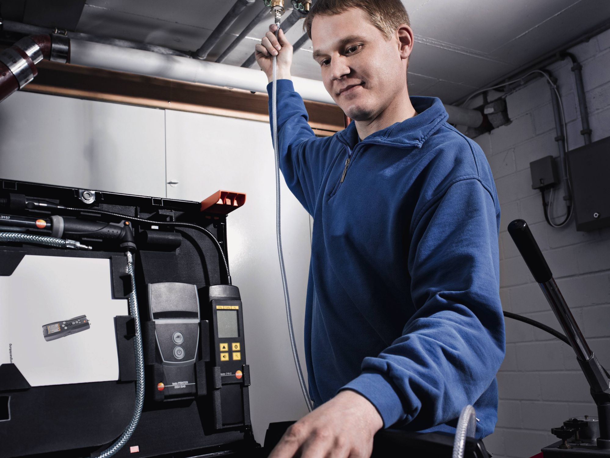 testo 324 leakage measuring instrument Pressure/gas leak detector