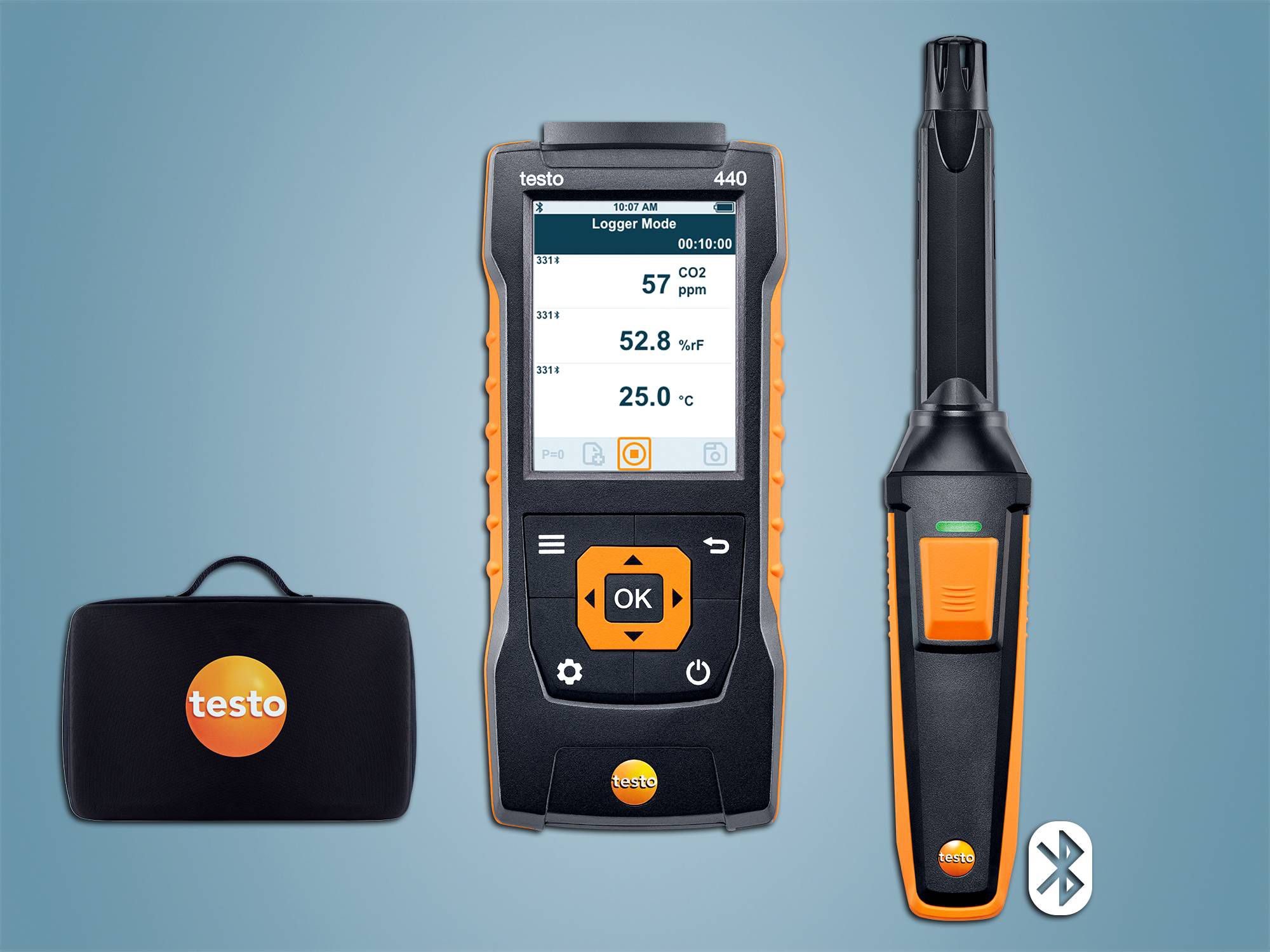 testo 440 CO2 Kit with Bluetooth
