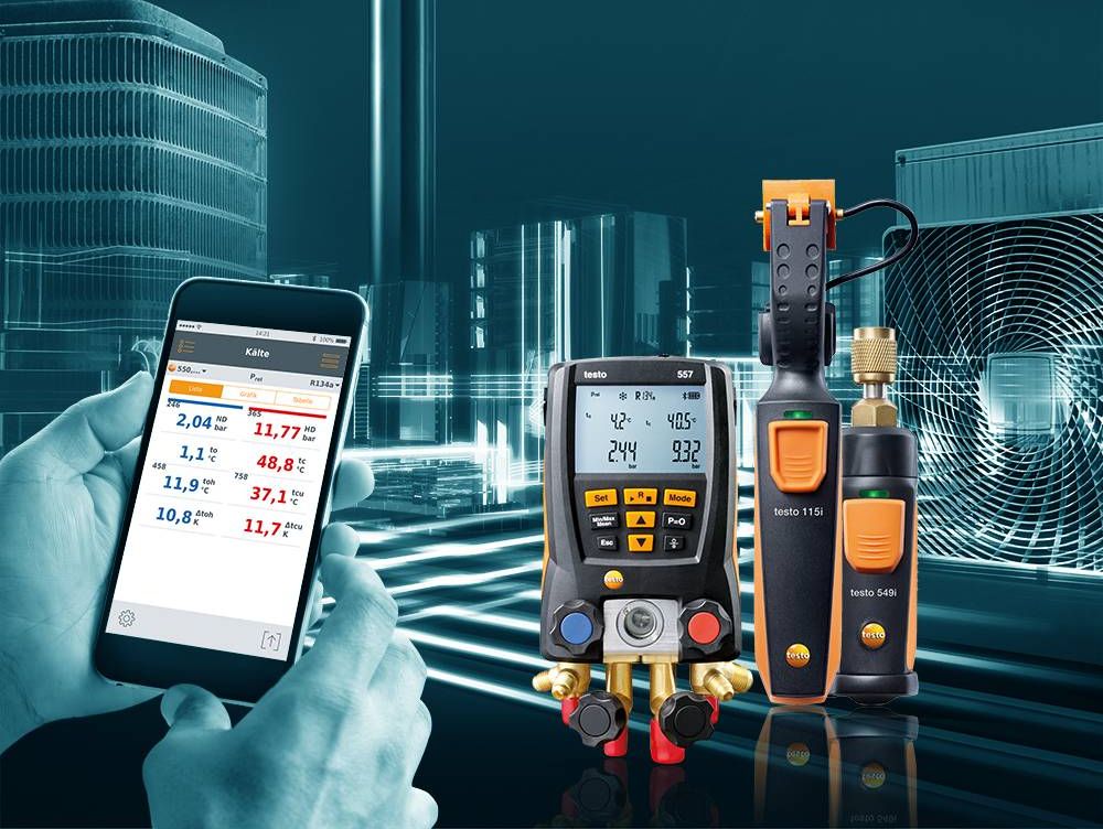 Kältemesstechnik von Testo