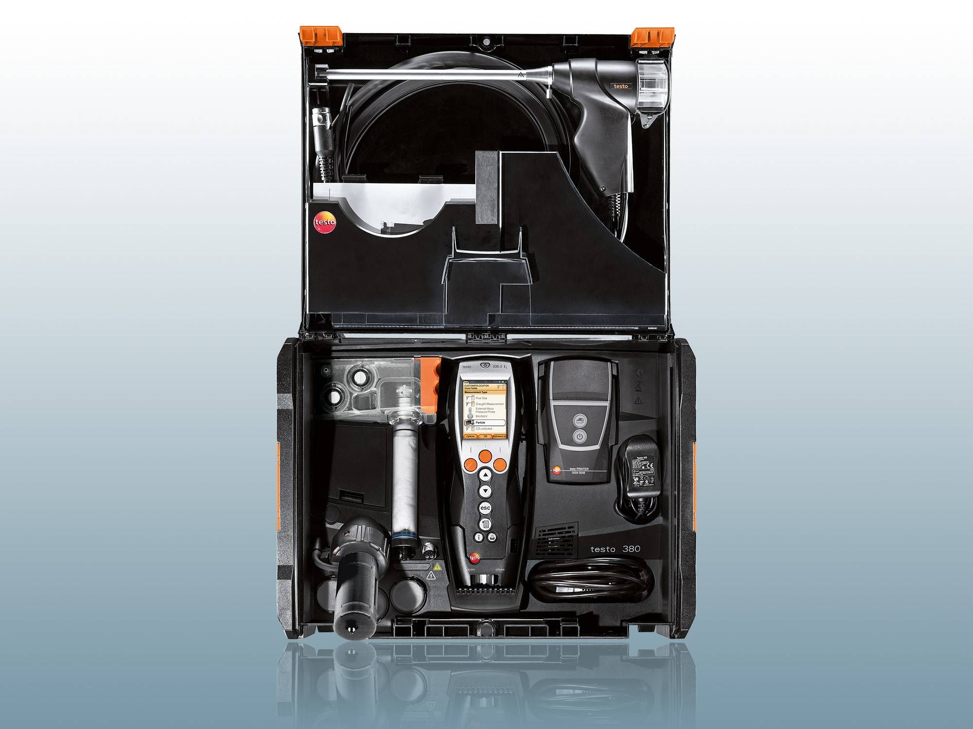 Sistema de medición de partículas finas testo 380