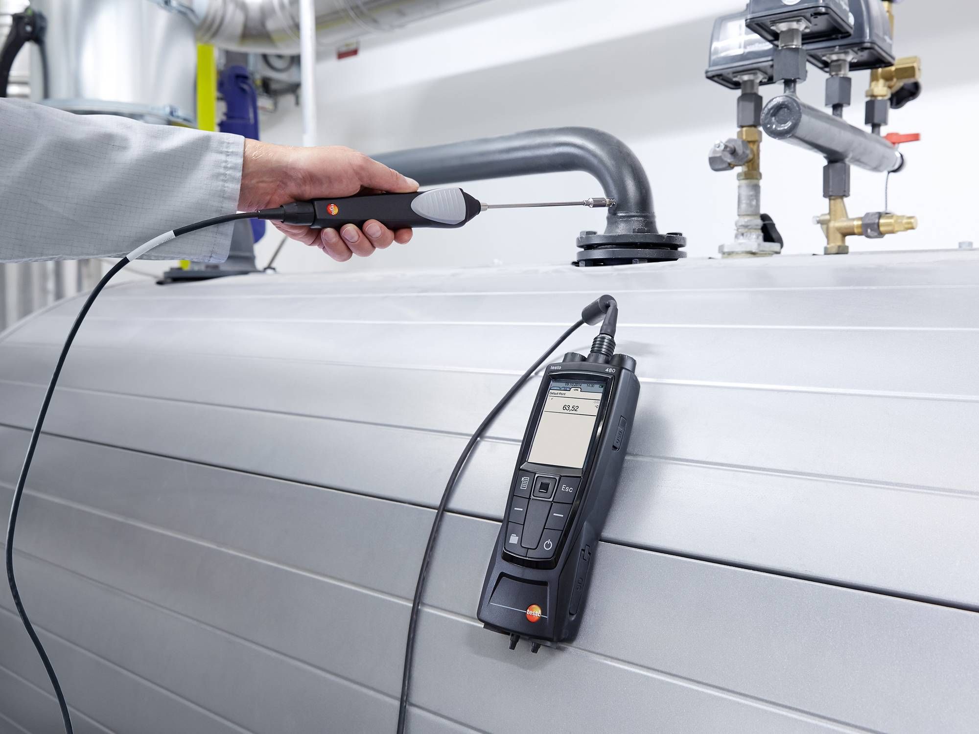 testo 480 multifunctional measuring instrument