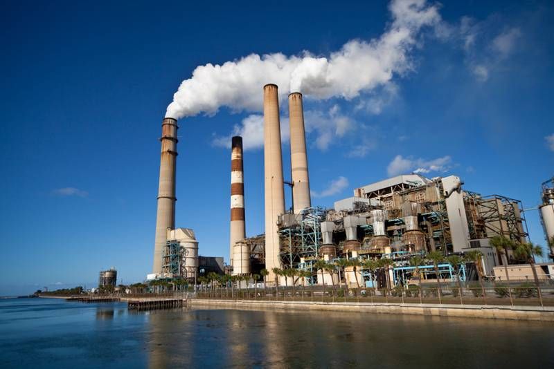 Part of Ektimo’s role is to monitor the types of gases emitted from industrial stacks.