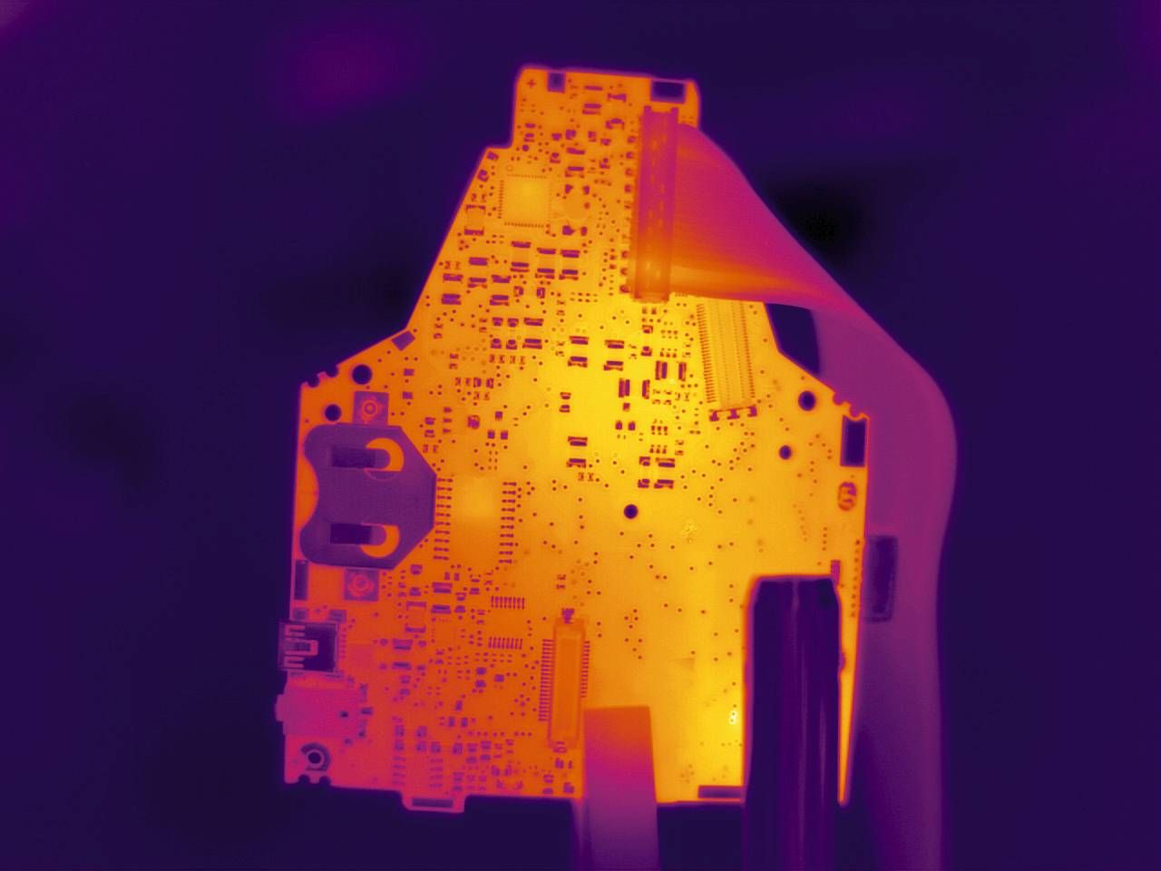 Thermal image circuit board
